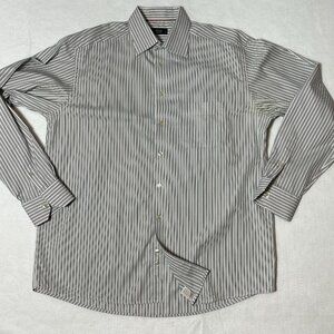 ETON Men's Contemporary fit pinstripe dress shirt